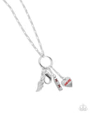 Con Amore - Red Charm Necklace Paparazzi