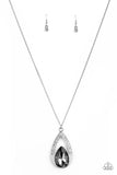 Notorious Noble - Silver Necklace Paparazzi