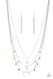 Wandering Wonder - Yellow Necklace Paparazzi