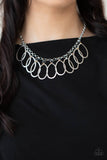 Double OVAL-time - Brown Necklace Paparazzi