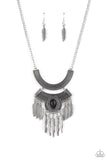 Desert Devotion - Black Necklace Paparazzi