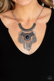 Desert Devotion - Black Necklace Paparazzi