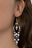 Back In The Spotlight - Pink Earrings Paparazzi