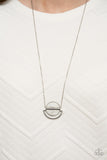 Ethereal Eclipse - White Necklace Paparazzi