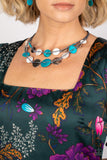 Barefoot Beaches - Blue Necklace Paparazzi