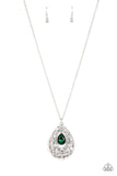 Glitz and GLOW - Green Necklace Paparazzi