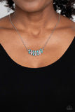 Lustrous Laurels - Green Necklace Paparazzi