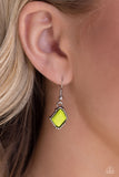 Energetic Embers - Green Necklace Paparazzi