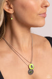 Cryptic Couture - Green Necklace Paparazzi