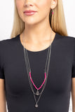 Mild Wild - Pink Necklace Paparazzi