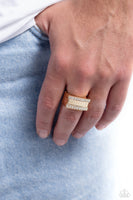 Victory - Gold Ring Paparazzi