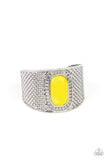 Poshly Pharaoh - Yellow Bracelet Paparazzi