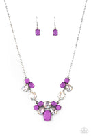 Ethereal Romance - Purple Necklace Paparazzi