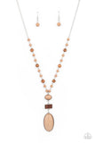 Naturally Essential - Brown Necklace Paparazzi