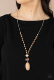 Naturally Essential - Brown Necklace Paparazzi