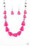 Tenaciously Tangy - Pink Necklace Paparazzi