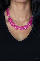 Tenaciously Tangy - Pink Necklace Paparazzi