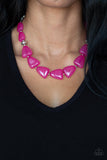 Tenaciously Tangy - Pink Necklace Paparazzi