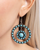 âSaguaro Sanctuary - Blue Turquoise Stone Earrings