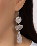 Thrift Shop Trove - Silver Earrings Paparazzi