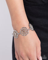 Blooming Bling - Brown Bracelet Paparazzi