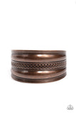 Egyptian Essence - Copper Bracelet Paparazzi
