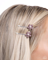 Playfully Perennial - Pink Hair Clip Paparazzi