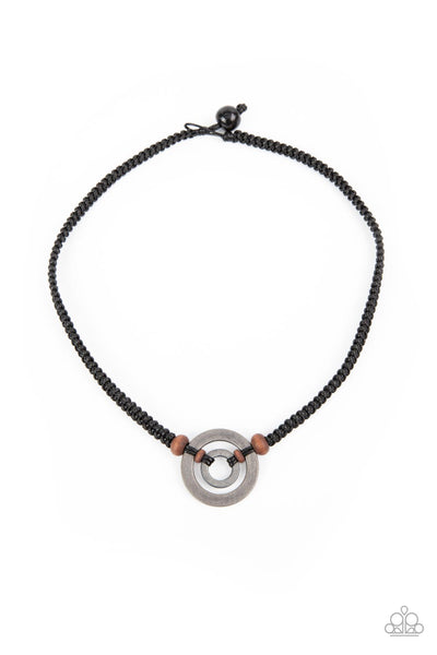 Rural Reef - Black Urban Necklace Paparazzi