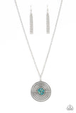 Targeted Tranquility - Blue Necklace Paparazzi