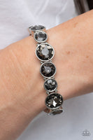 Twinkling Tease - Silver Bracelet Paparazzi