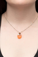 Cherokee Canyon - Orange Necklace Paparazzi