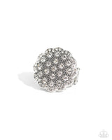 Blingy Bouquet - White Ring Paparazzi