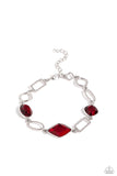 Dazzle for Days - Red Bracelet Paparazzi