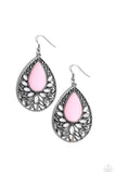 Floral Fairytale - Pink Earrings Paparazzi
