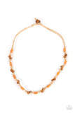 Terra Tour - Orange Urban Necklace Paparazzi