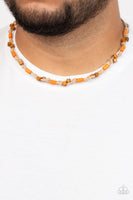 Terra Tour - Orange Urban Necklace Paparazzi