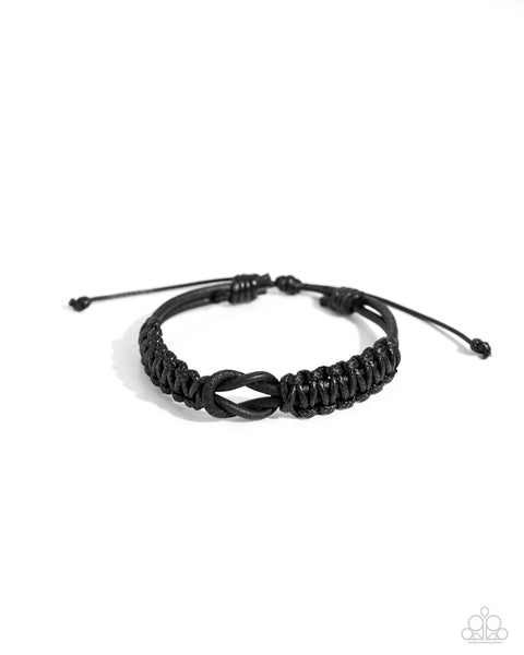 Nautical Myth - Black Urban Bracelet Paparazzi