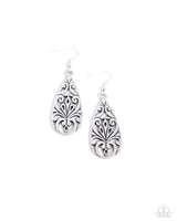 Eastern Elements - Silver Earrings Paparazzi