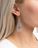 Eastern Elements - Silver Earrings Paparazzi