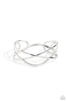 Fierce Fusion - Silver Bracelet Paparazzi