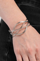 Fierce Fusion - Silver Bracelet Paparazzi