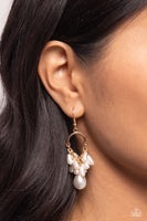 Ahoy There! - Gold Earrings Paparazzi