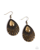 Urban Relic - Brass Earrings Paparazzi