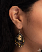 Urban Relic - Brass Earrings Paparazzi