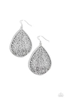 Fractured Fairytale - Silver Earrings Paparazzi