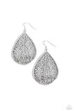 Fractured Fairytale - Silver Earrings Paparazzi