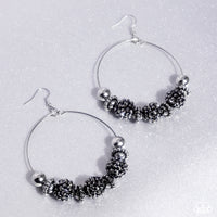 I Can Take a Compliment - Silver Earrings Paparazzi