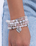 Optimistic Opulence - Pink Bracelets Paparazzi