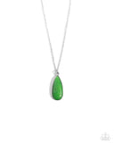 Earthy Enchantment - Green Necklace Paparazzi