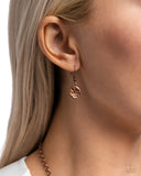 Elongated Elegance - Copper Necklace Paparazzi